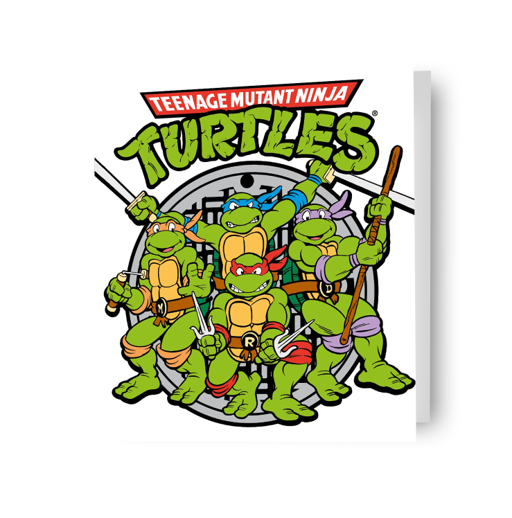 Verjaardagskaart Teenage Mutant Ninja Turtles