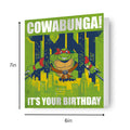 Teenage Mutant Ninja Turtles Cowabunga Birthday Card