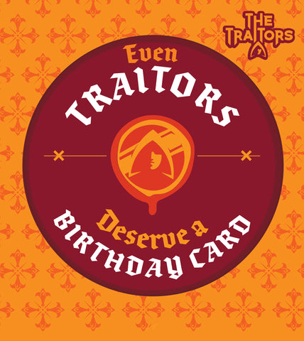 The Traitors Generic Birthday Card