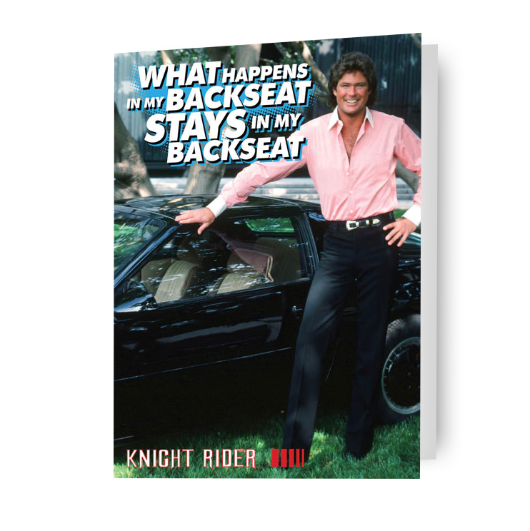 Universal - Knight Rider Retro Card