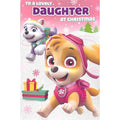 Paw Patrol 'Daughter' Christmas Card