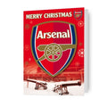 Arsenal FC Crest Christmas Card