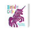 Biglietto di compleanno per ragazze Brightside, prodotto con licenza ufficiale