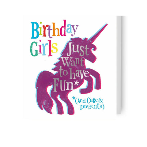 Brightside 'Birhtday Girls' Birthday Card