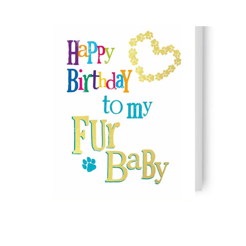 Brightside 'Furbaby' Birthday Card