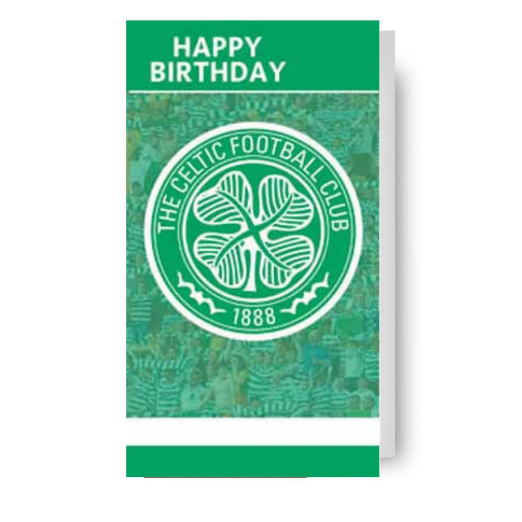 Celtic FC Gelukkige Verjaardag Crest Kaart