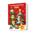 Despicable Me Minions Personalised Photo Christmas Card