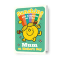 Mr Men & Little Miss Personalised 'Sunshine & Happiness' Mother's Day Card