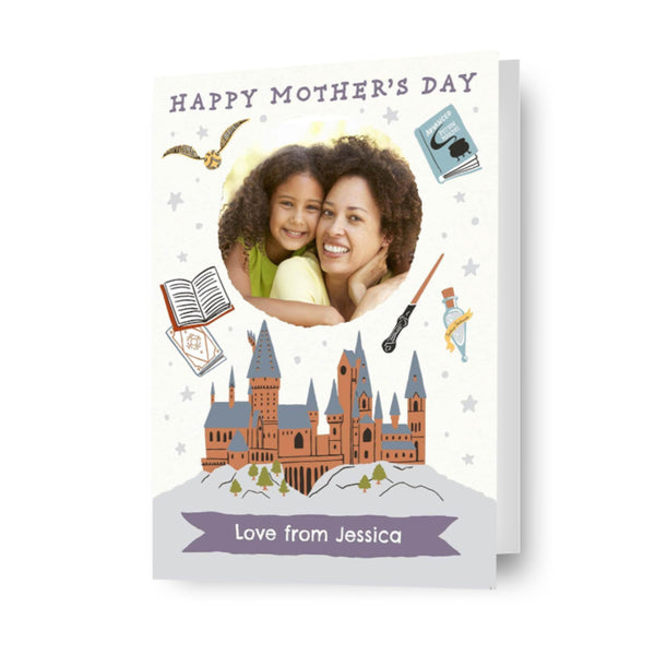 Harry Potter Personalised Mother's Day Photo Card