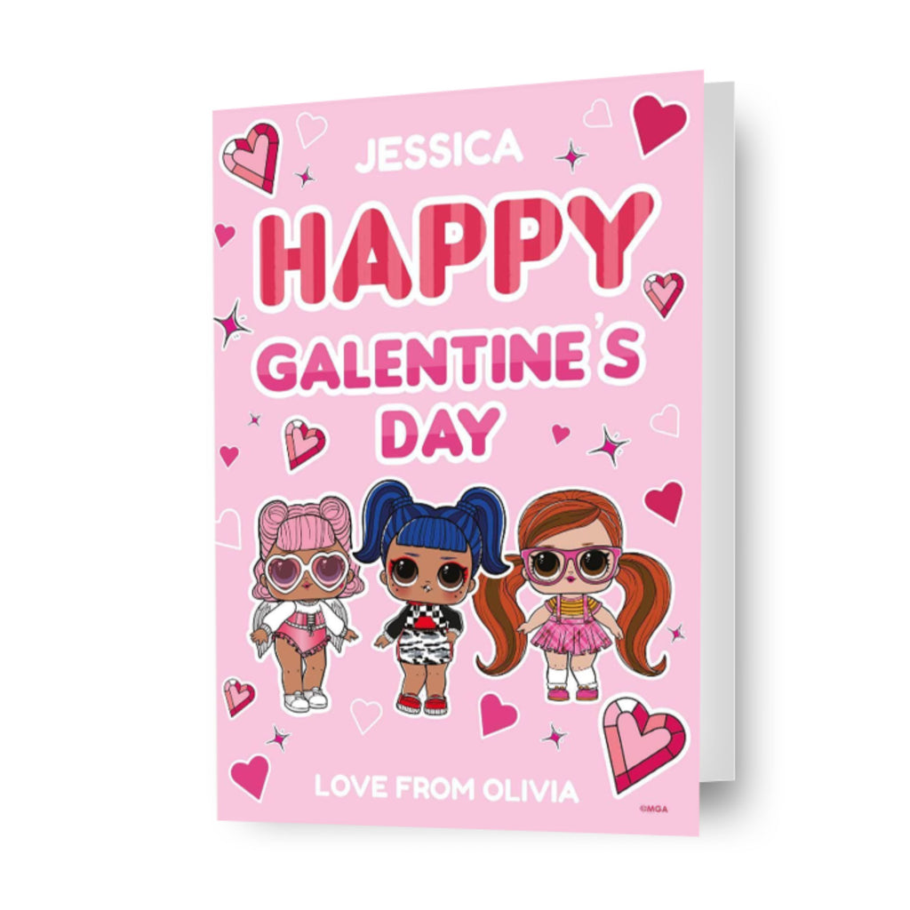 Biglietto giornaliero personalizzato LOL Galentines - qualsiasi nome