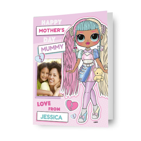 LOL Surprise Personalised Mother's Day Photo Card 'Love From...'