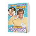 Mrs Brown's Boys 'I'm Smiling' Personalised Mother's Day Photo Card