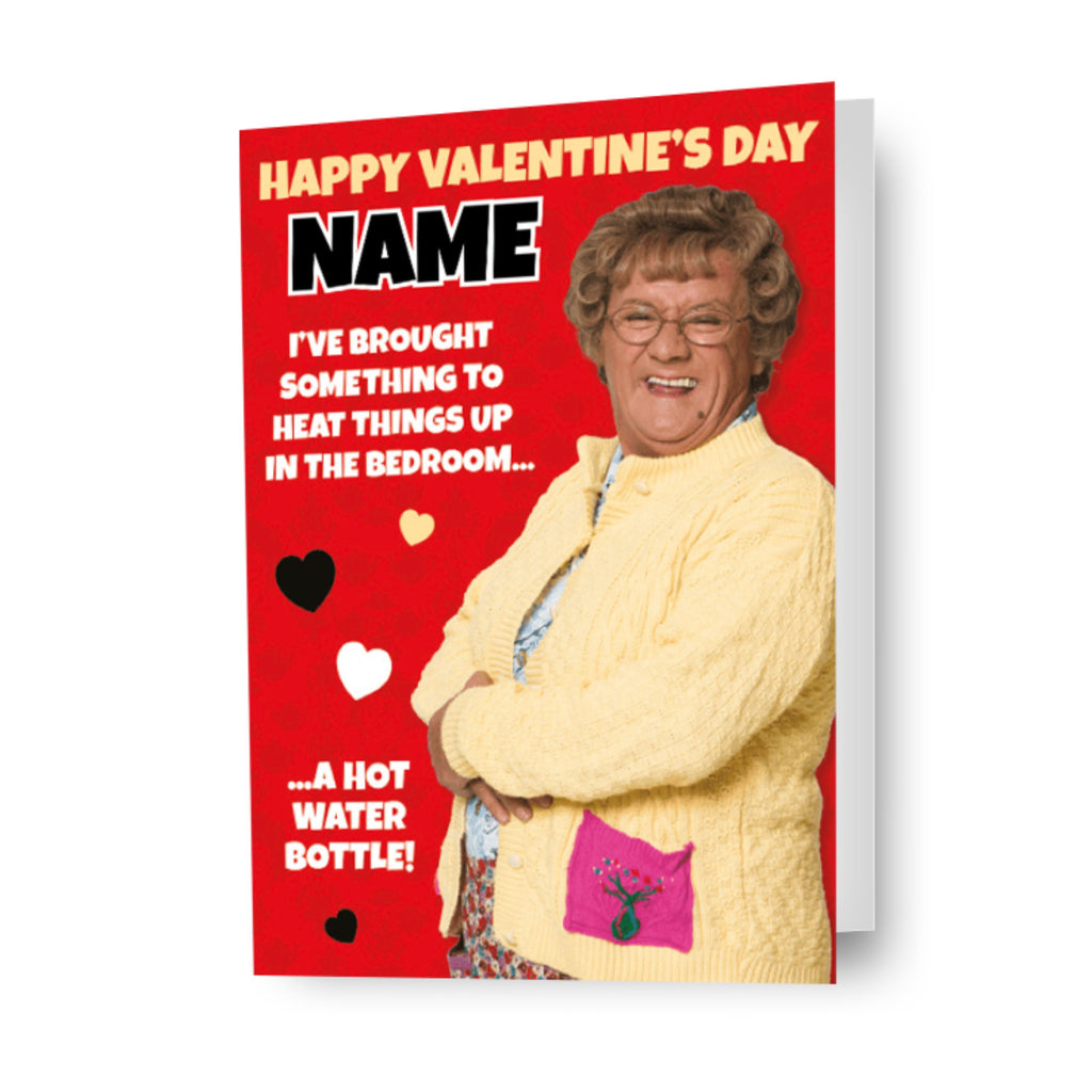 Biglietto d'auguri A5 personalizzato per la signora Browns Valentines