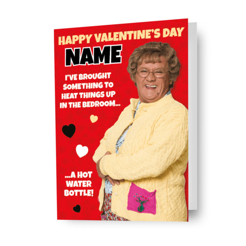 Mrs Brown's Boys Personalised Valentine's Day Card