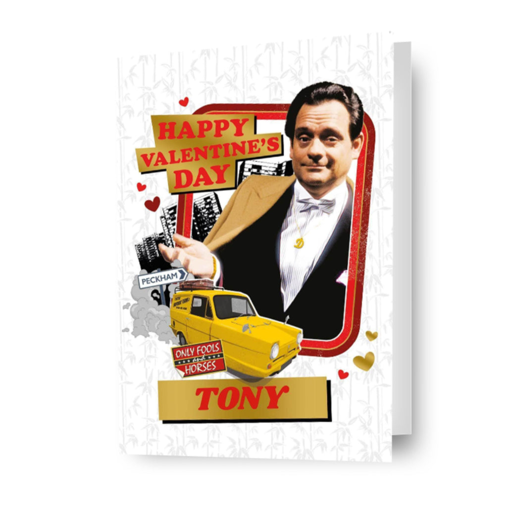 Only Fools and Horses Personalised Valentine's Day Name Card