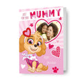 Paw Patrol Personalised 'Mummy' Valentine's Day Photo Card