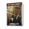 Peaky Blinders Personalised Party Birthday Card