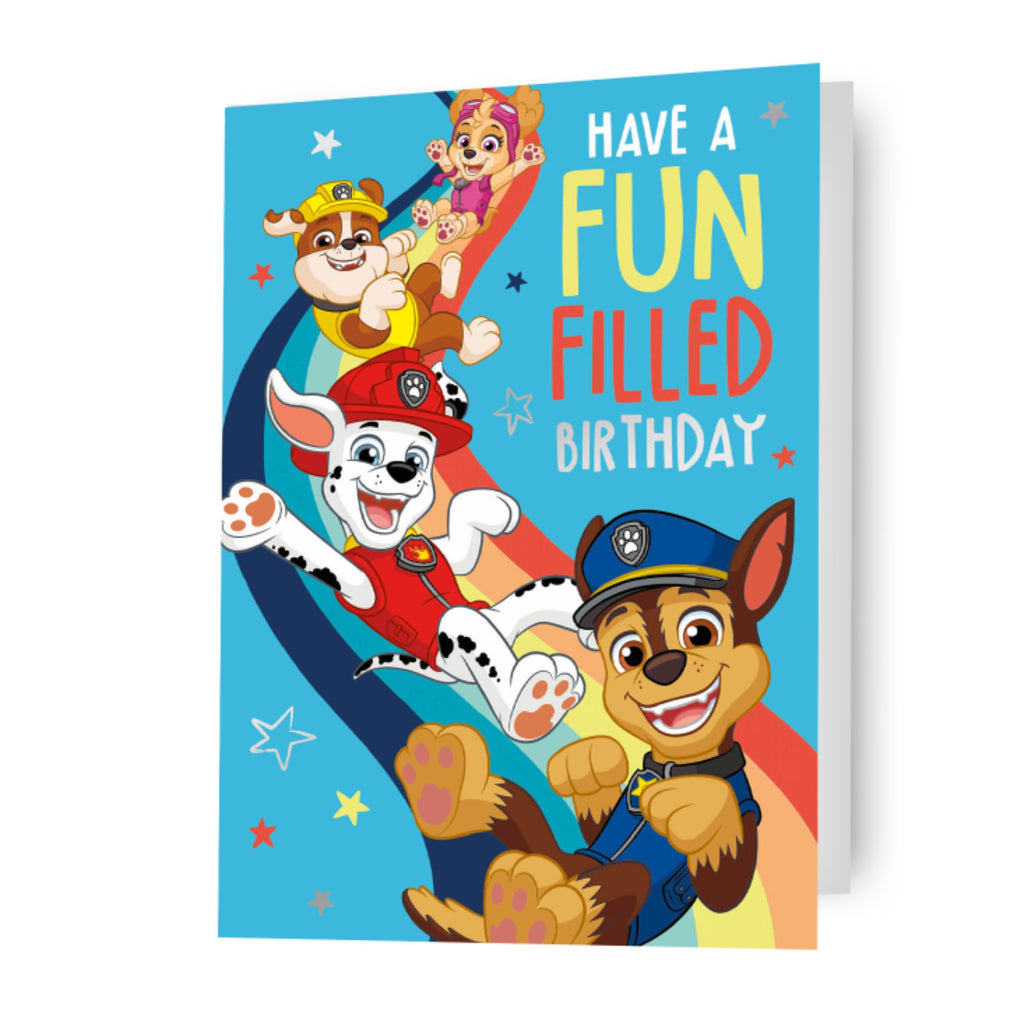 Paw Patrol 'Fun Filled Birthday' verjaardagskaart