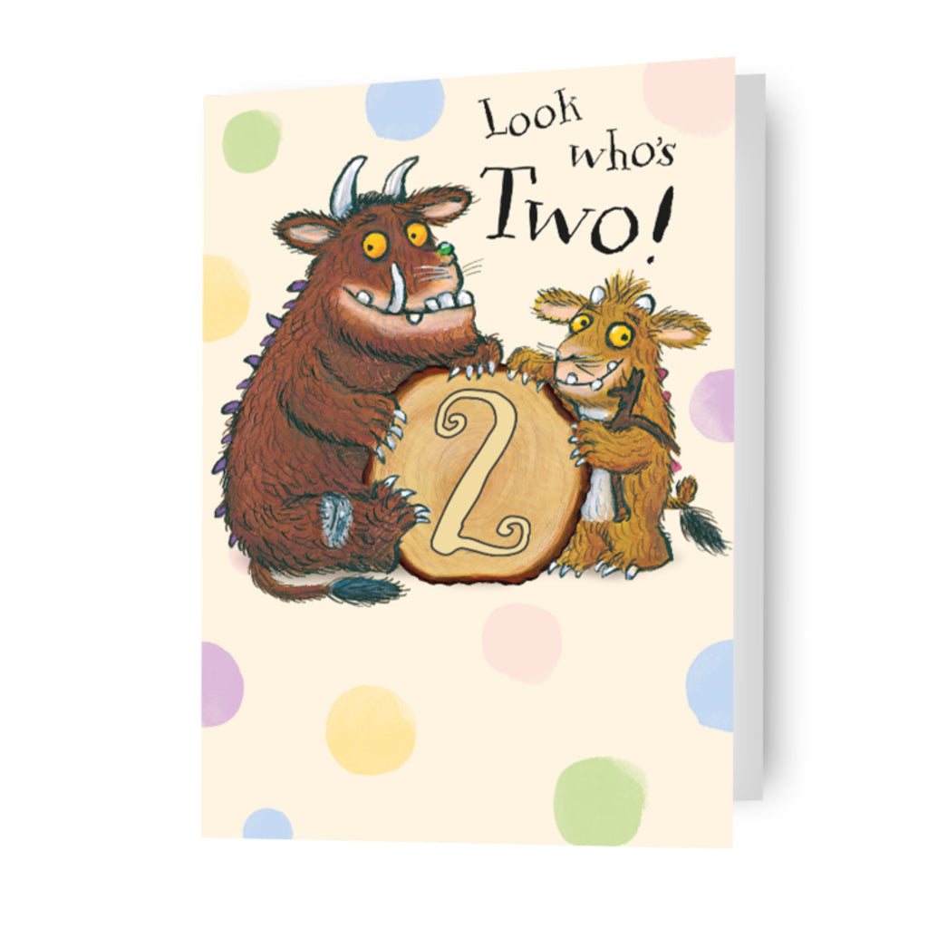 The Gruffalo Age 2 Birthday Card