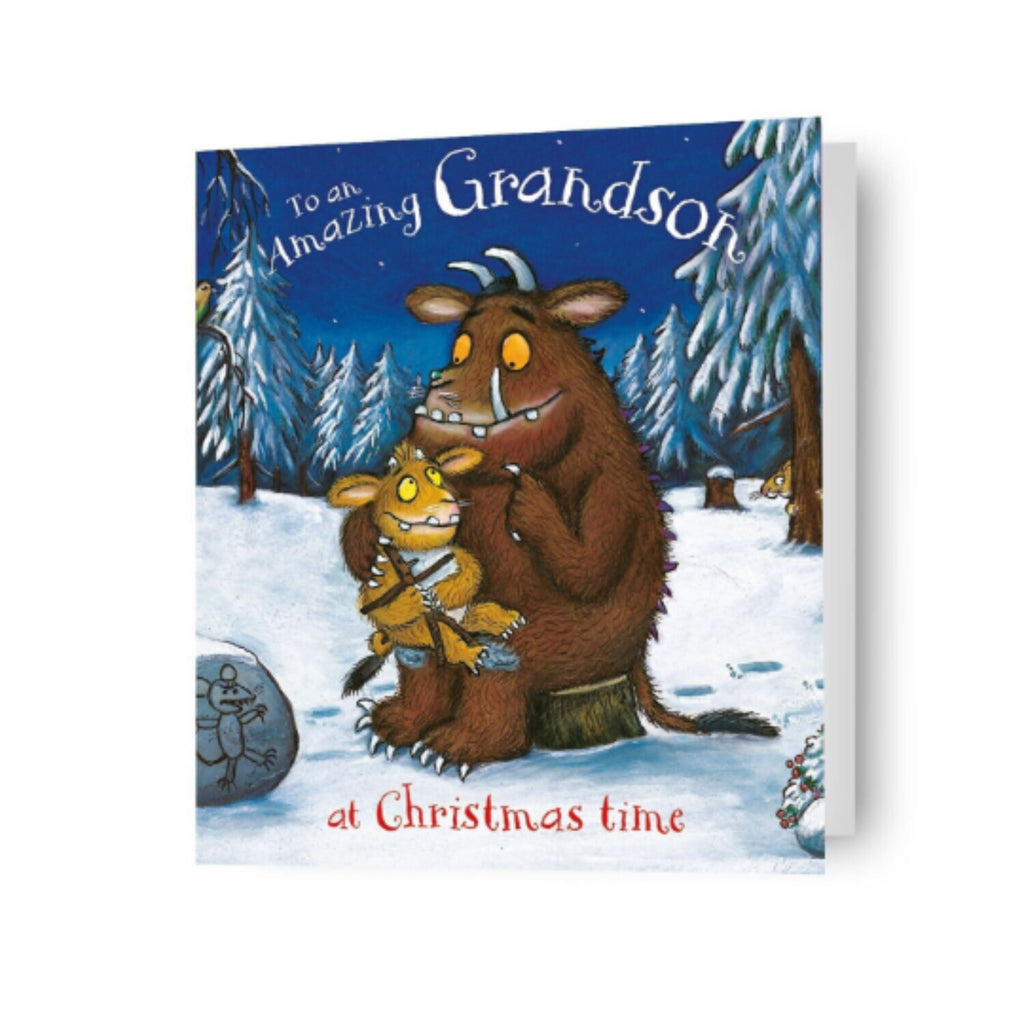 La cartolina di Natale del nipote di Gruffalo