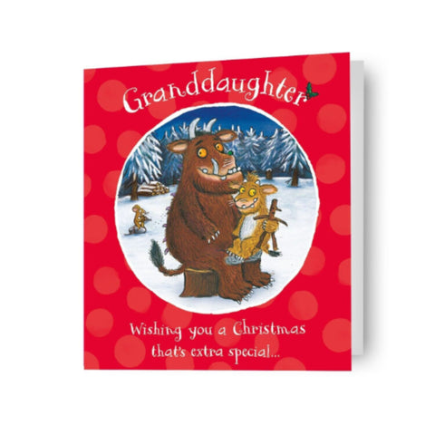 The Gruffalo 'Granddaughter' Christmas Card