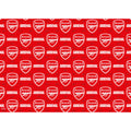 Arsenal FC 2 Sheets & 2 Tags Gift Wrap