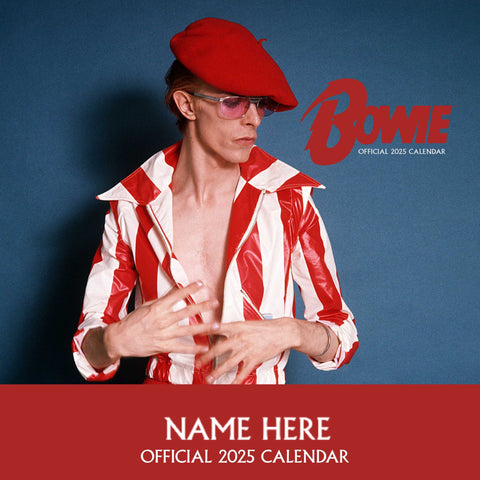 DAVID BOWIE 2025 PERSONALISED CALENDAR