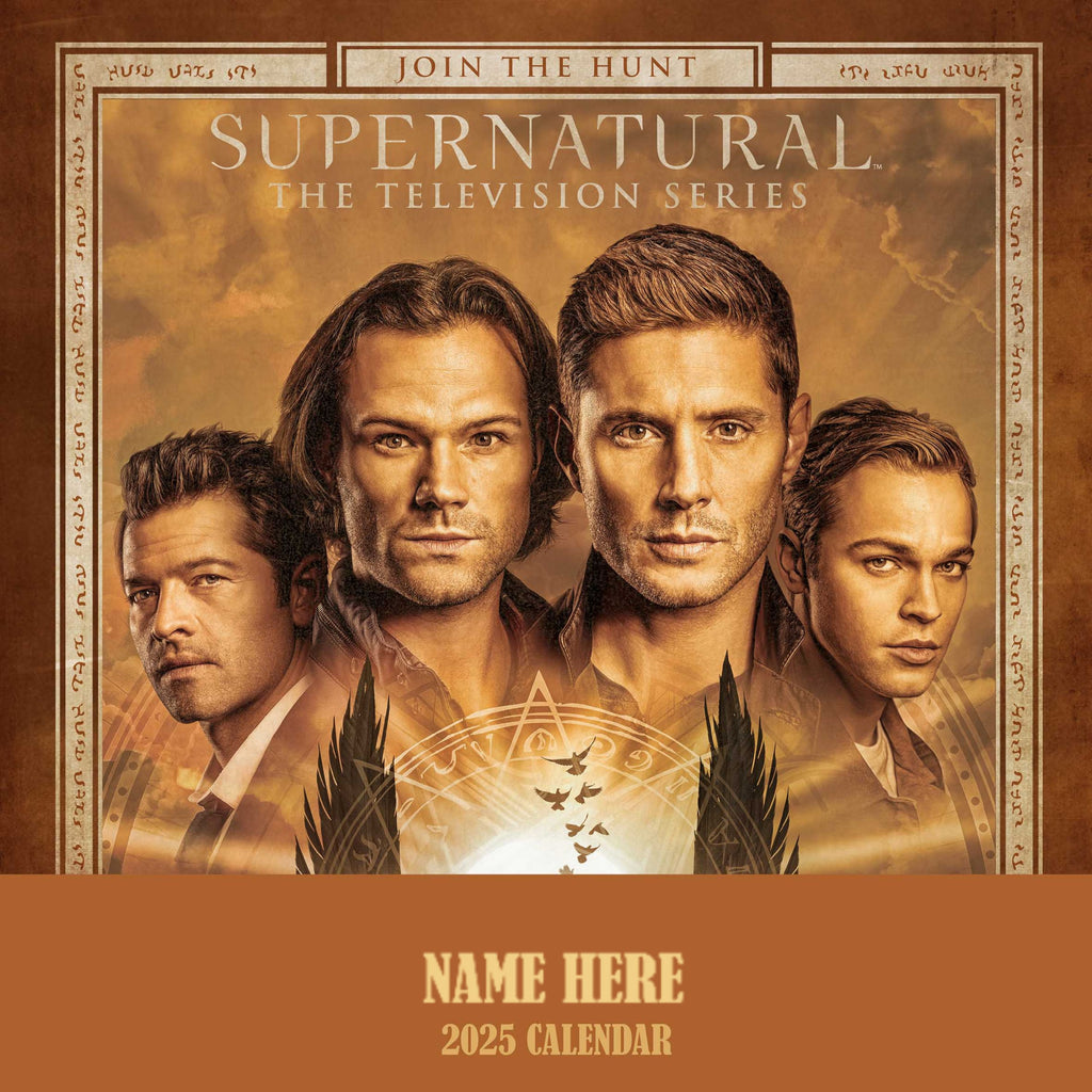 SUPERNATURAL 2025 PERSONALISED CALENDAR