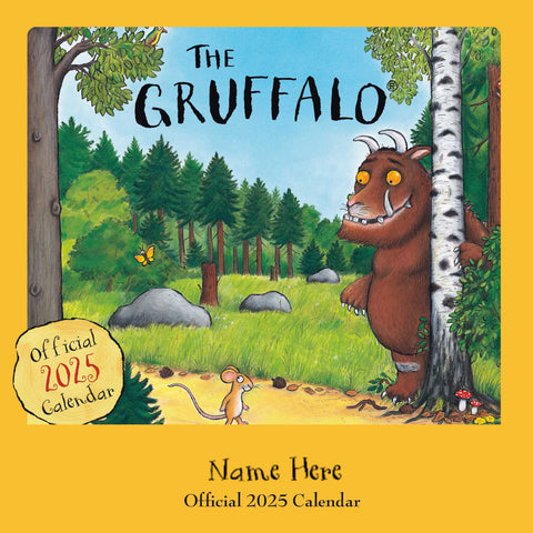 THE GRUFFALO 2025 PERSONALISED CALENDAR