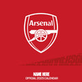 ARSENAL FC 2025 GEPERSONALISEERDE KALENDER