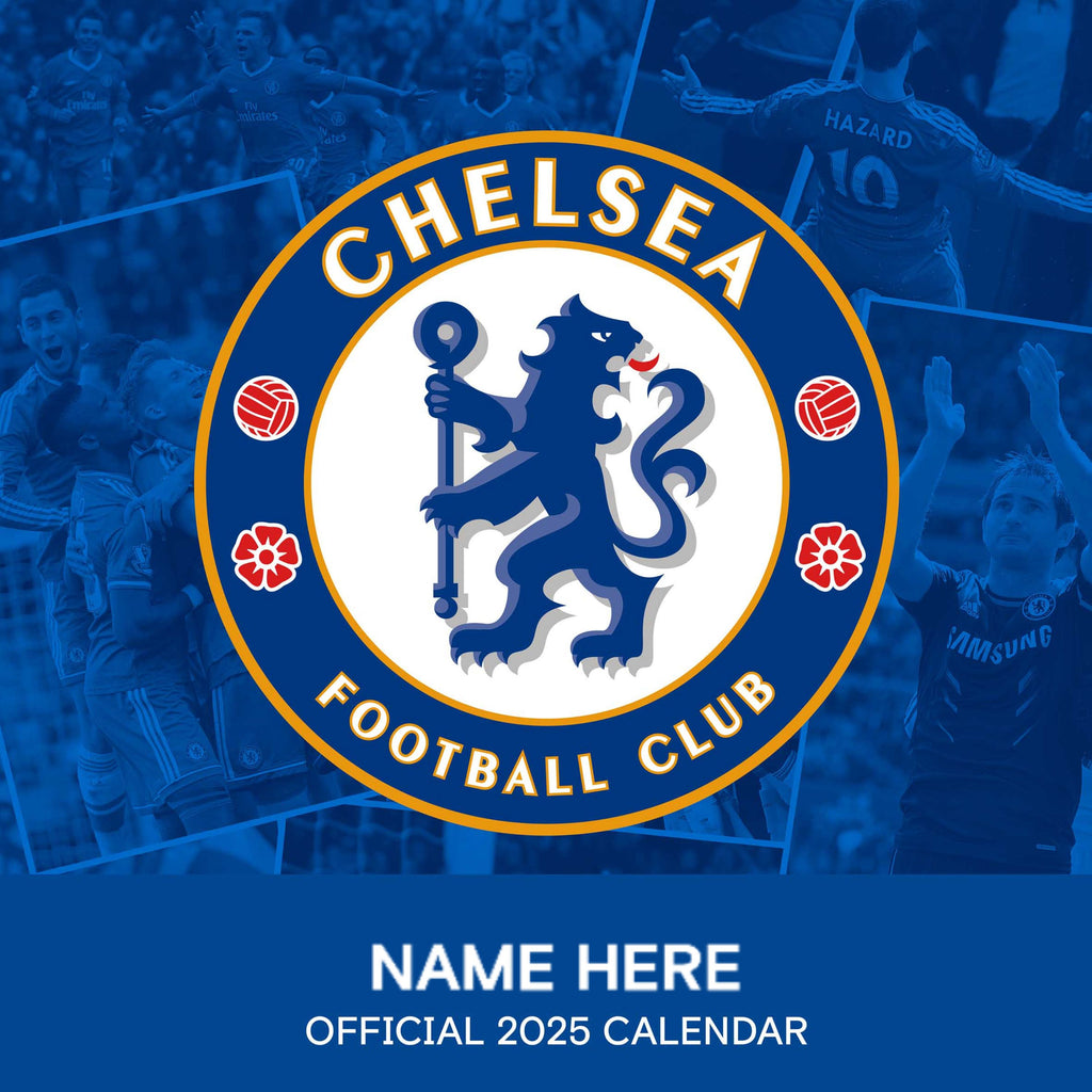 CHELSEA FC 2025 GEPERSONALISEERDE KALENDER