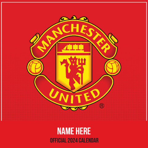 Personalised Manchester United FC 2024 Calendar