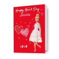Barbie Personalised 'Happy Heart Day' Valentine's Day Card