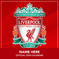 Personalised Liverpool 2024 Calendar