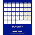Personalised Chelsea FC 2024 Calendar