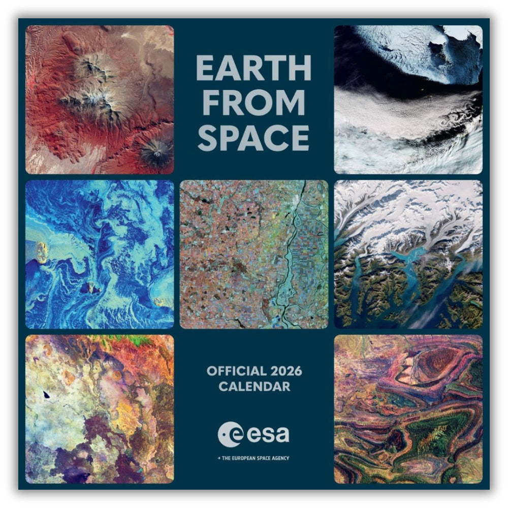 EUROPEAN SPACE AGENCY 'EARTH FROM SPACE' 2026 SQUARE CALENDAR
