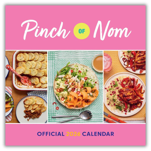 PINCH OF NOM 2026 SQUARE CALENDAR