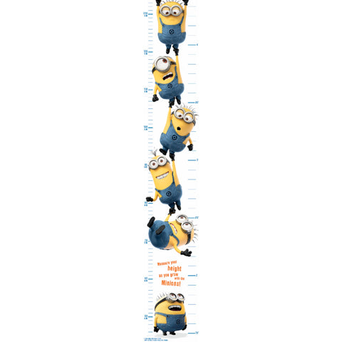 Despicable Me Minion Height Chart Pop Up Birthday Card