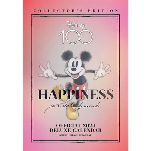 Disney 100 2024 A3 Deluxe Calendar
