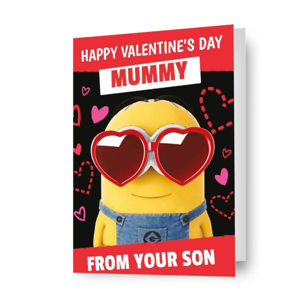 Biglietti di San Valentino Minions personalizzati - Qualsiasi relazione e nome