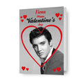 Elvis Personalised Red Heart Valentine's Day Card