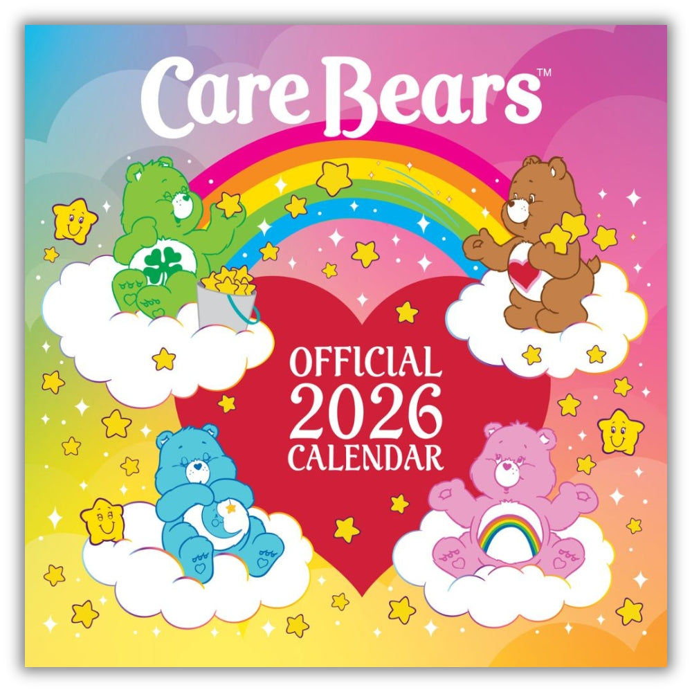 CARE BEARS 2026 SQUARE CALENDAR