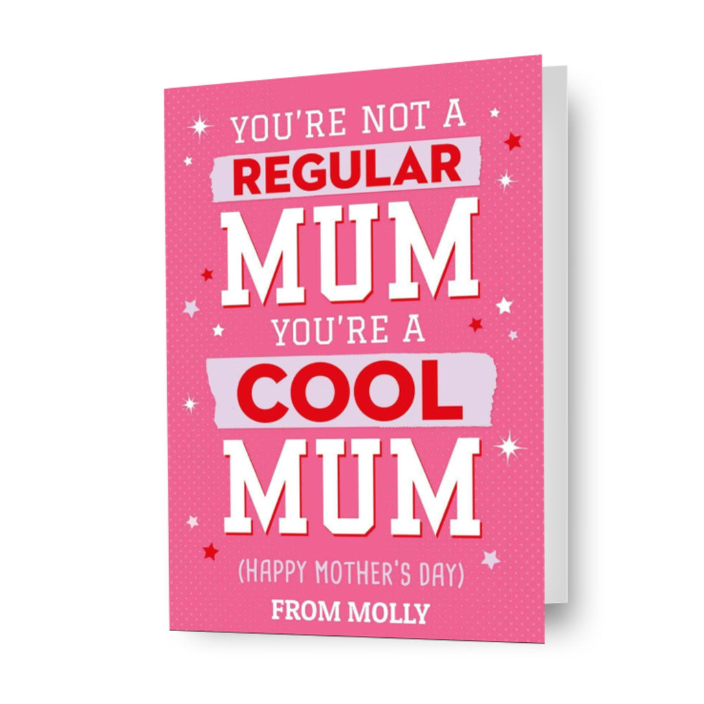 Gepersonaliseerde 'Cool Mum' Moederdagkaart van Mean Girls