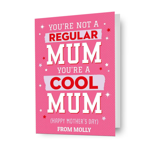 Mean Girls Personalised 'Cool Mum' Mother's Day Card
