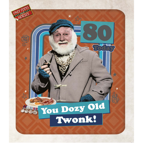 Only Fools and Horses 80th Birthday Card