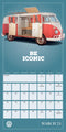 Vw Camper Vans 2024 Square Calendar