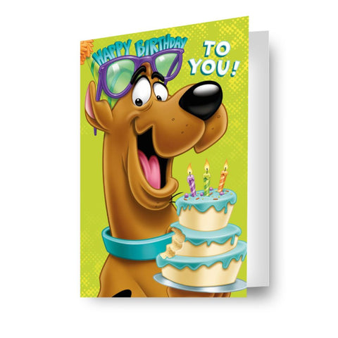 Scooby Doo Birthday Card