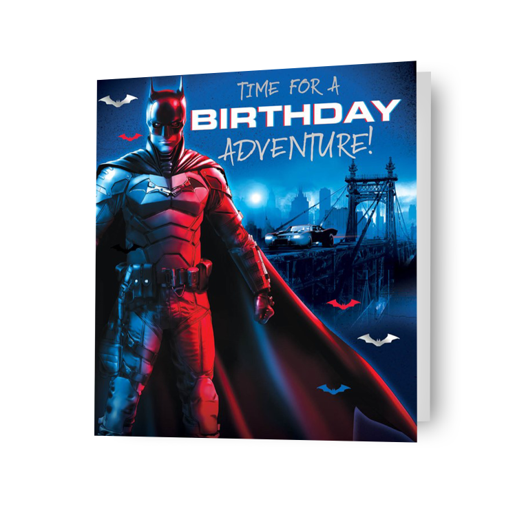 Batman Birthday Card