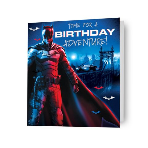 Batman 'Birthday Adventure!' Birthday Card