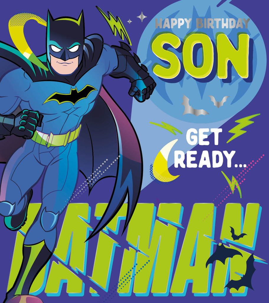 Batman Son Birthday Card